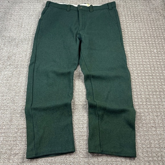 Codet Other - Vtg Codet Mens Forest Green Wool Blend Outdoor Hunting Pants 38x33 Made in CAN